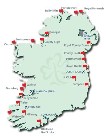 Ireland Location Map