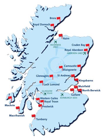 Scotland Location Map