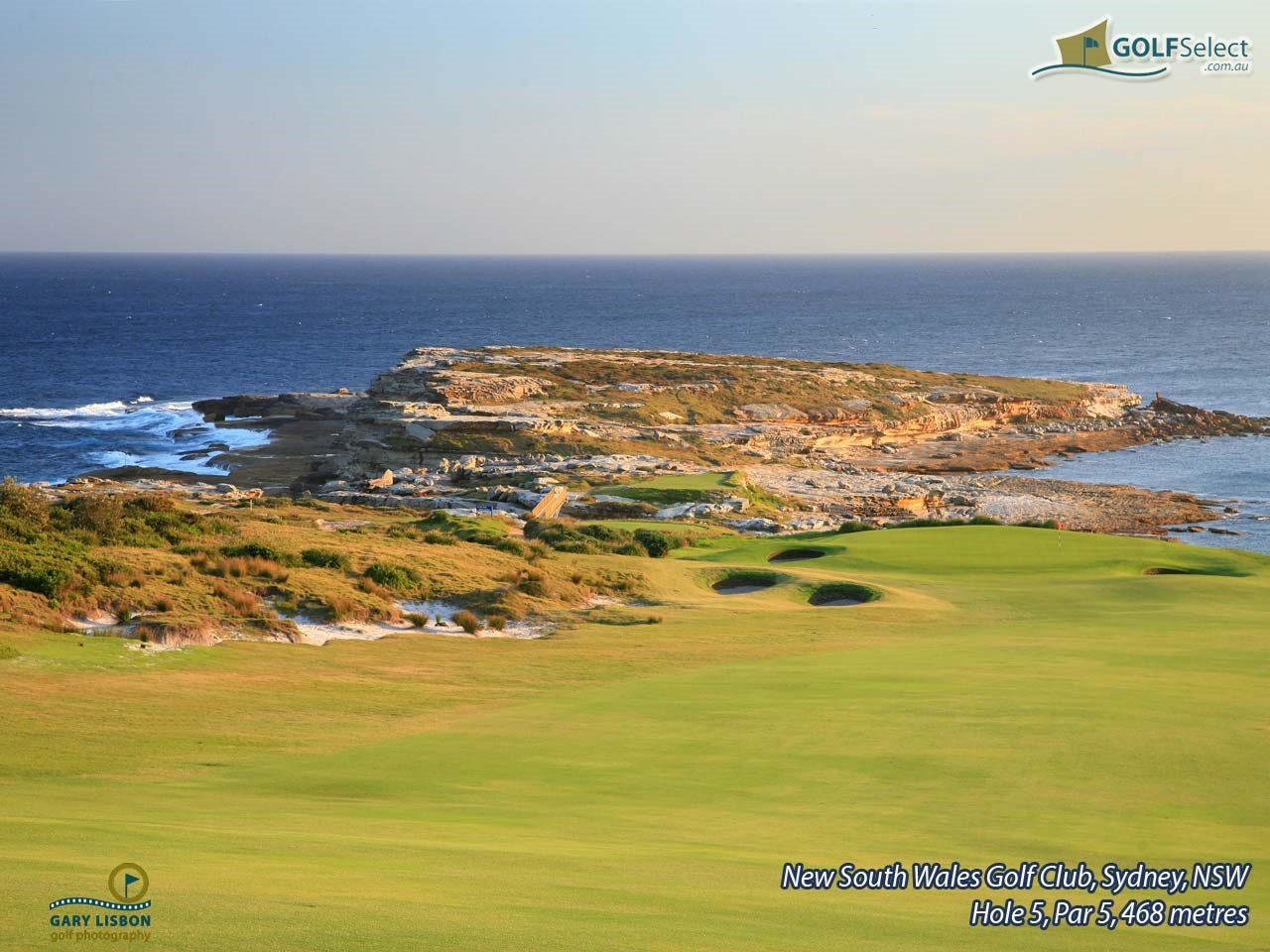 The New South Wales Golf Club Hole 5, Par 5, 468 metres