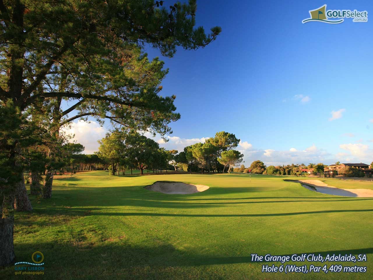 Grange Golf Club (West) Hole 6 (West), Par 4, 409 metres