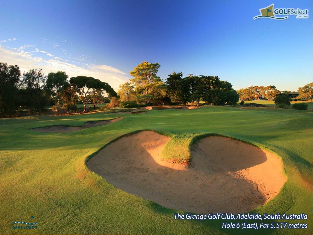 Grange Golf Club (East) Hole 6 (East), Par 5, 517 metres