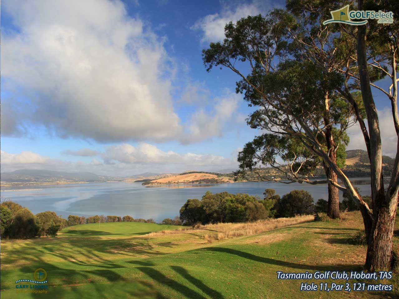 Tasmania Golf Club Hole 11, Par 3, 121 metres