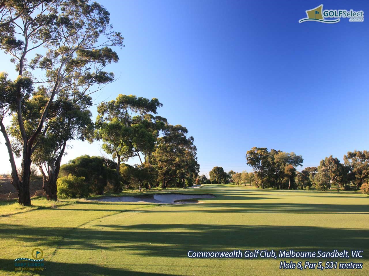 Commonwealth Golf Club Hole 6, Par 5, 531 metres