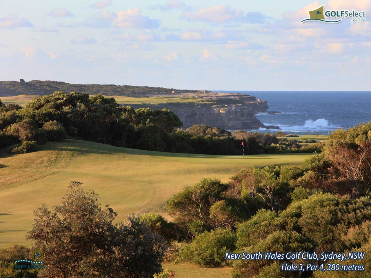 The New South Wales Golf Club Hole 3, Par 4, 380 metres