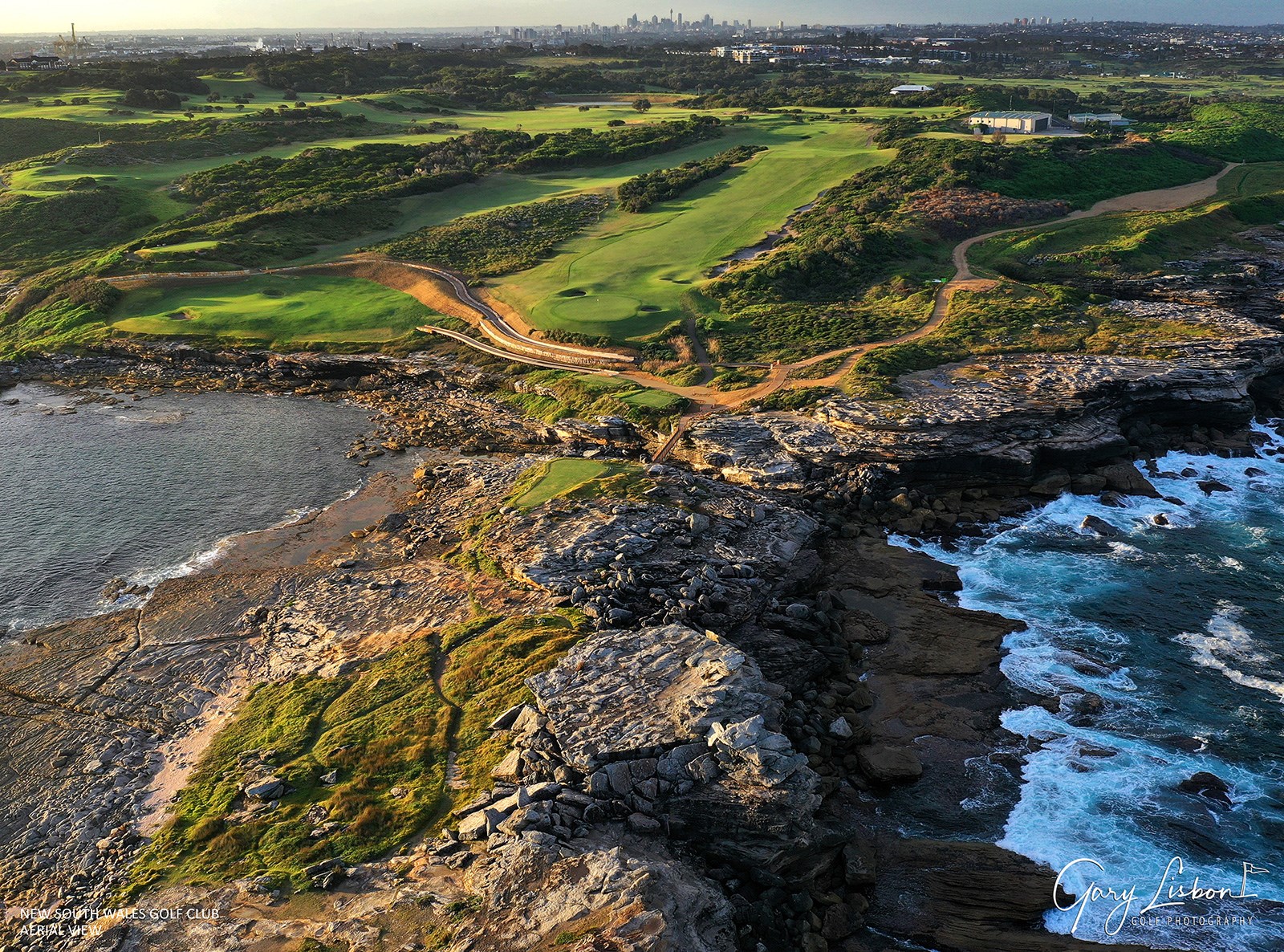 The New South Wales Golf Club Course Aerial