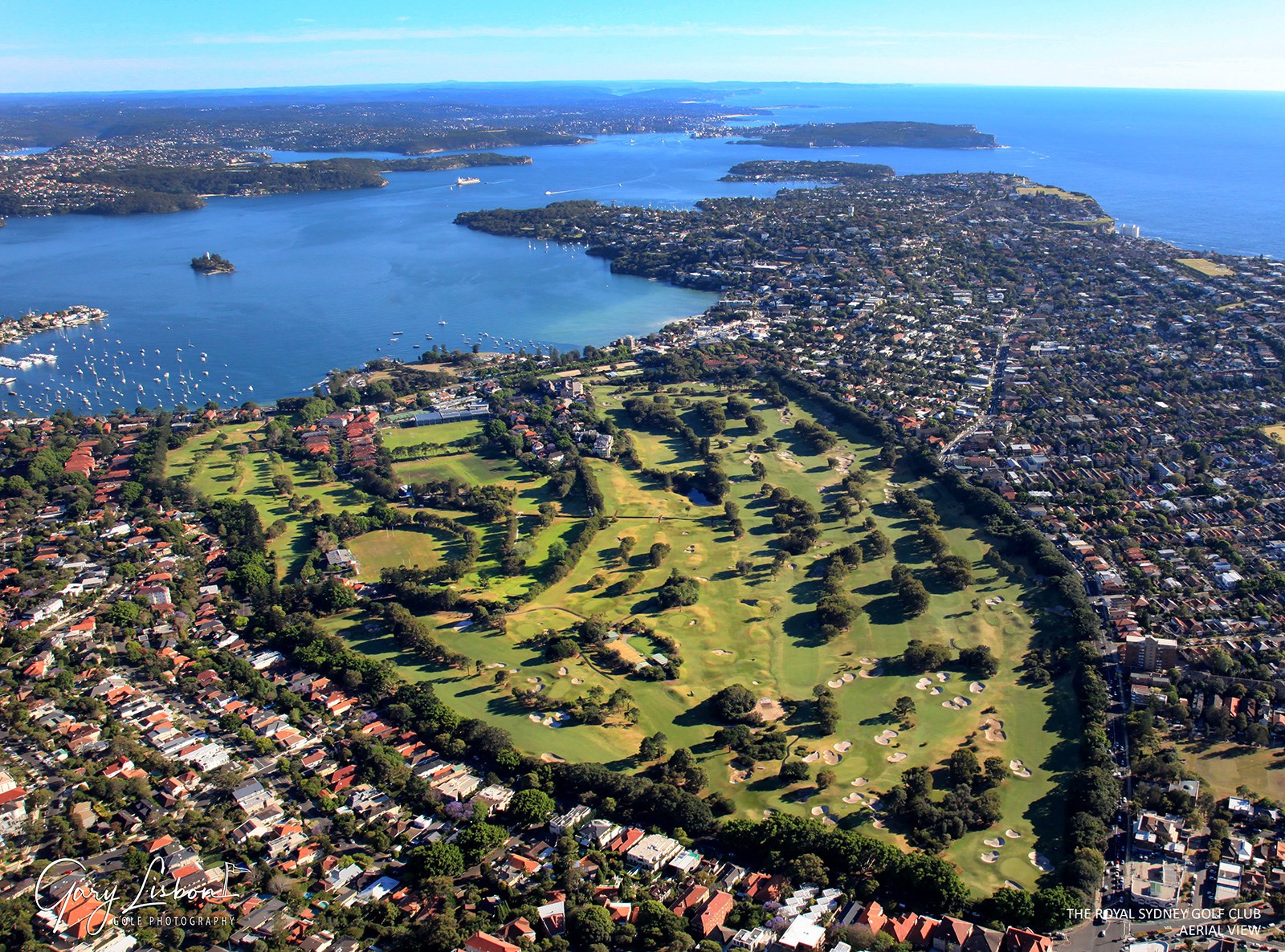 Royal Sydney Golf Club Aerial
