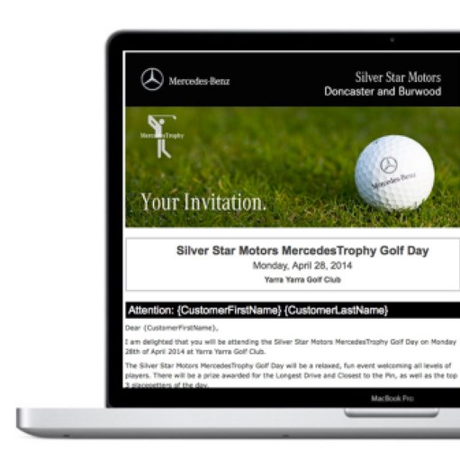 GolfDayPro Client Contact Sample